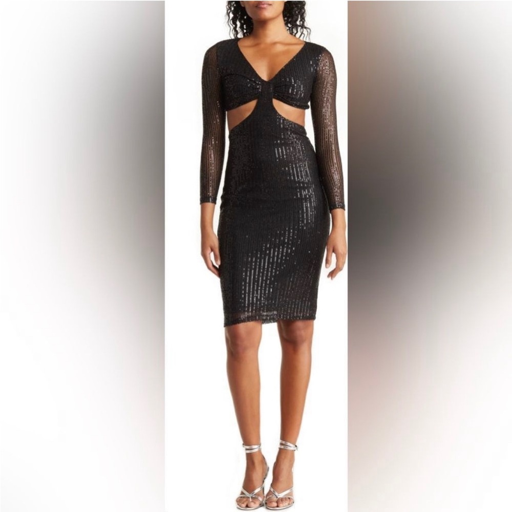 Area Stars Sequin Dress.NWT Size Large